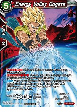 Energy Volley Gogeta (Series 7 Super Dash Pack) - Promotion Cards