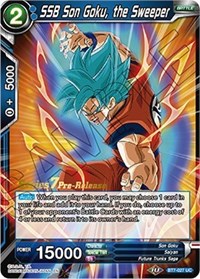 SSB Son Goku, the Sweeper card art