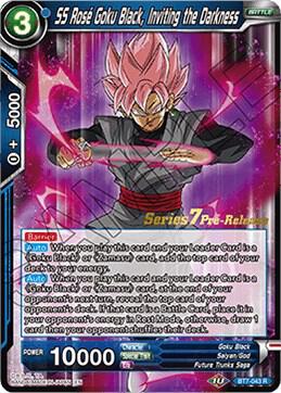 SS Rose Goku Black, Inviting the Darkness #BT7-043_PR — Assault of the Saiyans Pre-Release Cards