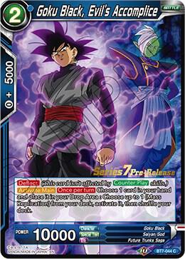 Goku Black, Evil's Accomplice #BT7-044_PR — Assault of the Saiyans Pre-Release Cards