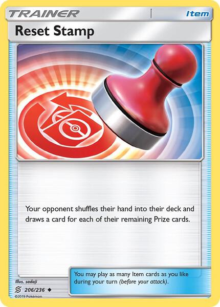 MTG　Reset　英語4枚 Reset Stamp - SM - Unified Minds - Pokemon - TCGplayer.com