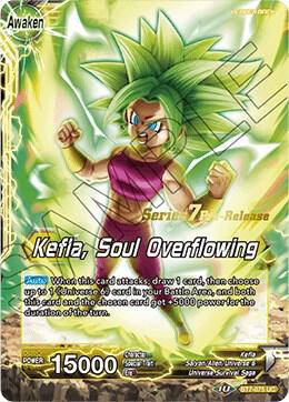 Caulifla & Kale // Kefla, Soul Overflowing - Assault of the Saiyans Pre-Release Cards - Dragon Ball Super: Masters - TCGplayer.com Caulifla & Kale // Kefla, Soul Overflowing - Assault of the Saiyans Pre-Release Cards - Dragon Ball Super: Masters - TCGplayer.com