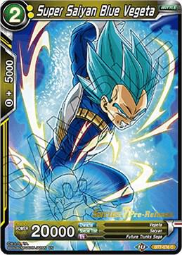 Super Saiyan Blue Vegeta #BT7-076_PR — Assault of the Saiyans Pre-Release Cards