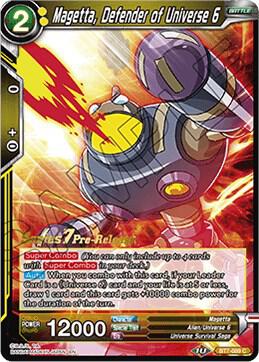 Magetta, Defender of Universe 6 #BT7-089_PR — Assault of the Saiyans Pre-Release Cards