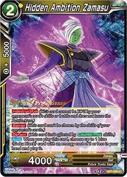 Hidden Ambition Zamasu #BT7-093_PR — Assault of the Saiyans Pre-Release Cards