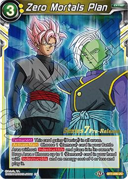 Zero Mortals Plan #BT7-096_PR — Assault of the Saiyans Pre-Release Cards