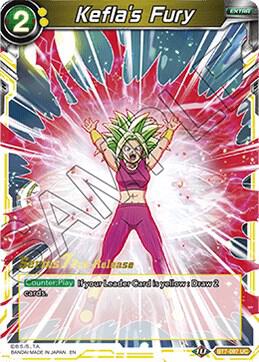 Kefla's Fury #BT7-097_PR — Assault of the Saiyans Pre-Release Cards