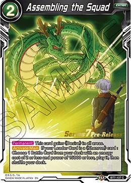 Assembling the Squad #BT7-107_PR — Assault of the Saiyans Pre-Release Cards