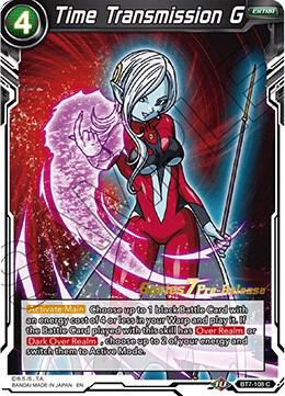 Time Transmission G - Assault of the Saiyans Pre-Release Cards
