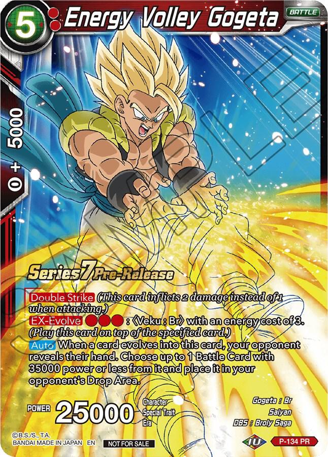 Energy Volley Gogeta (Alt Art) - Promotion Cards - Dragon Ball