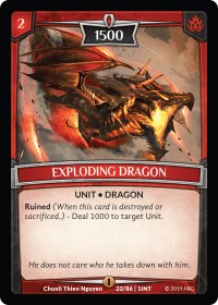 Exploding Dragon