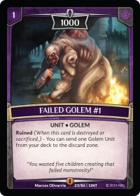 Failed Golem #1