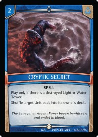 Cryptic Secret