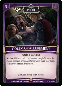Golem of Allurement