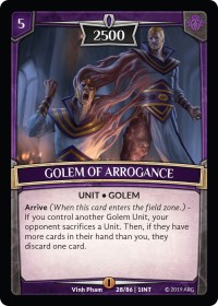 Golem of Arrogance