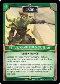Eitan, Righteous Outlaw