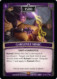 Gargoyle Mimic