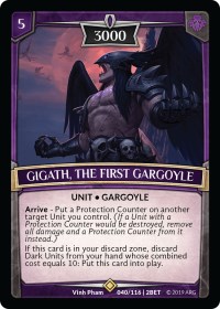 Gigath, the First Gargoyle