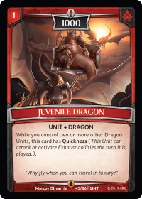 Juvenile Dragon
