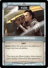 Argent Watcher
