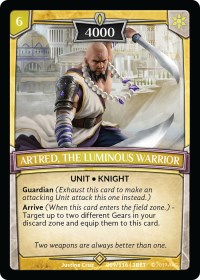 Artred, the Luminous Warrior