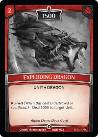 Exploding Dragon