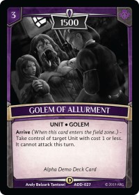 Golem of Allurement