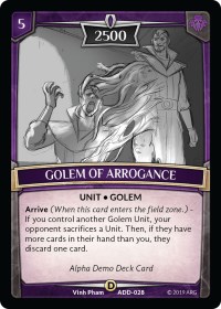 Golem of Arrogance