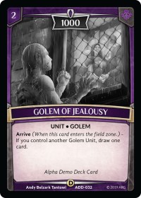 Golem of Jealousy