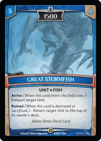 Great Stormfish
