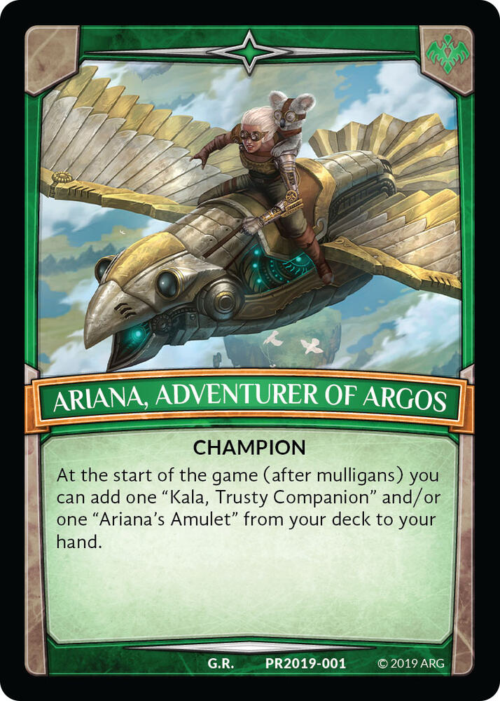 Ariana, Adventurer of Argos