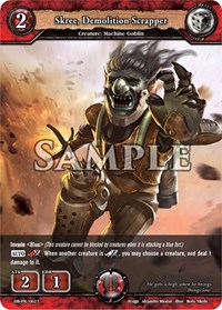 Skree, Demolition Scrapper (Alt Art)