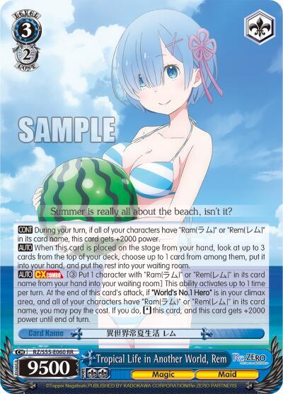 Tropical Life in Another World, Rem