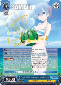 Tropical Life in Another World, Rem (SP)