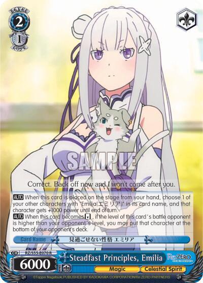Steadfast Principles, Emilia