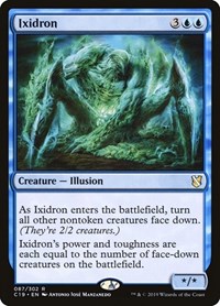 Ixidron - Commander 2019 - Magic: The Gathering card