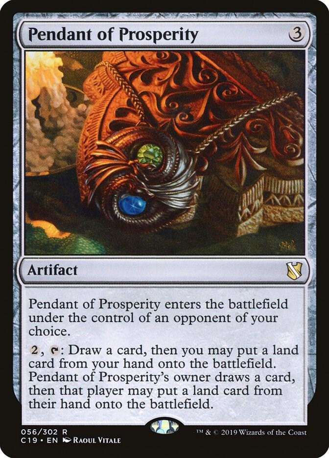 Pendant of Prosperity 56 card