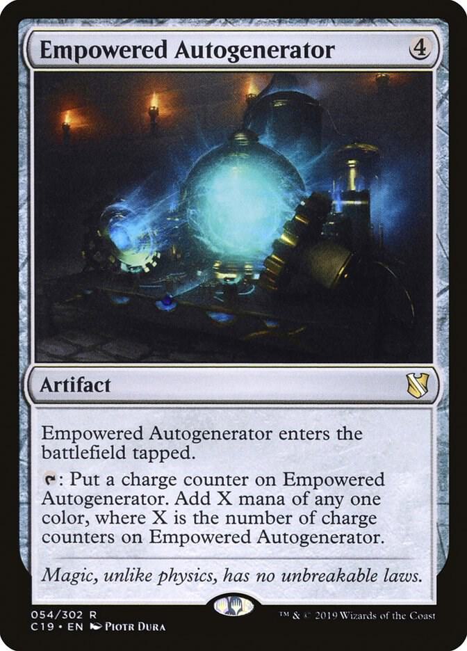 Empowered Autogenerator 54 card
