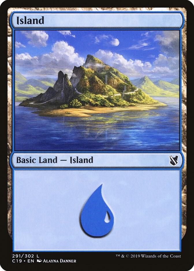 Island (291) 291 card