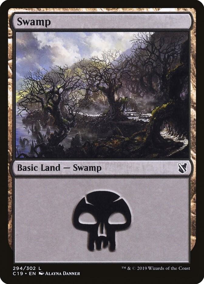 Swamp (294) 294 card