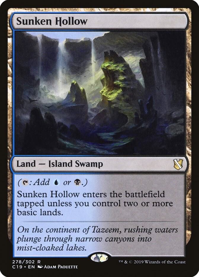 Sunken Hollow 278 card