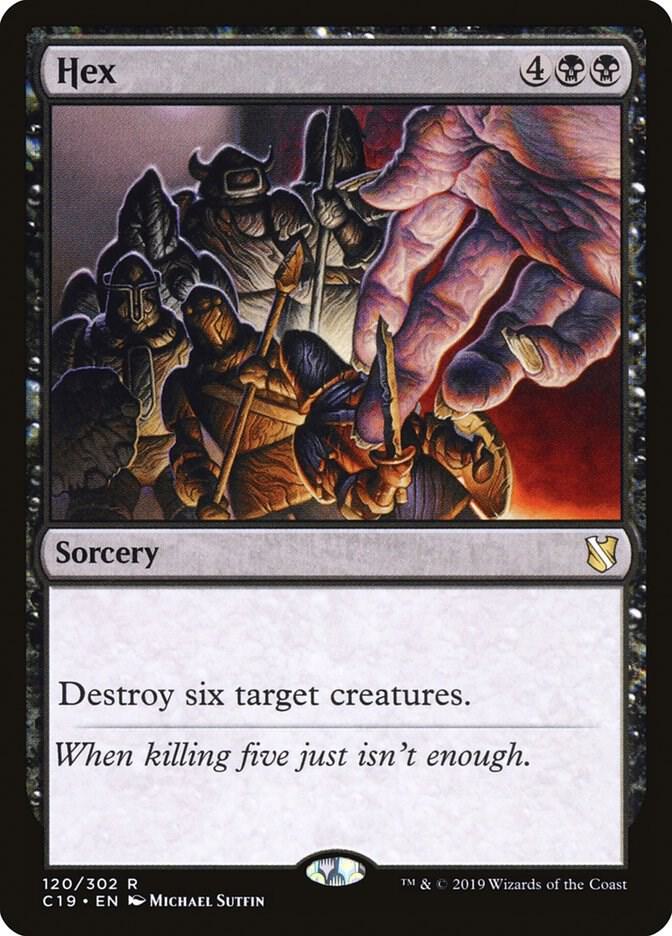 Hex 120 card