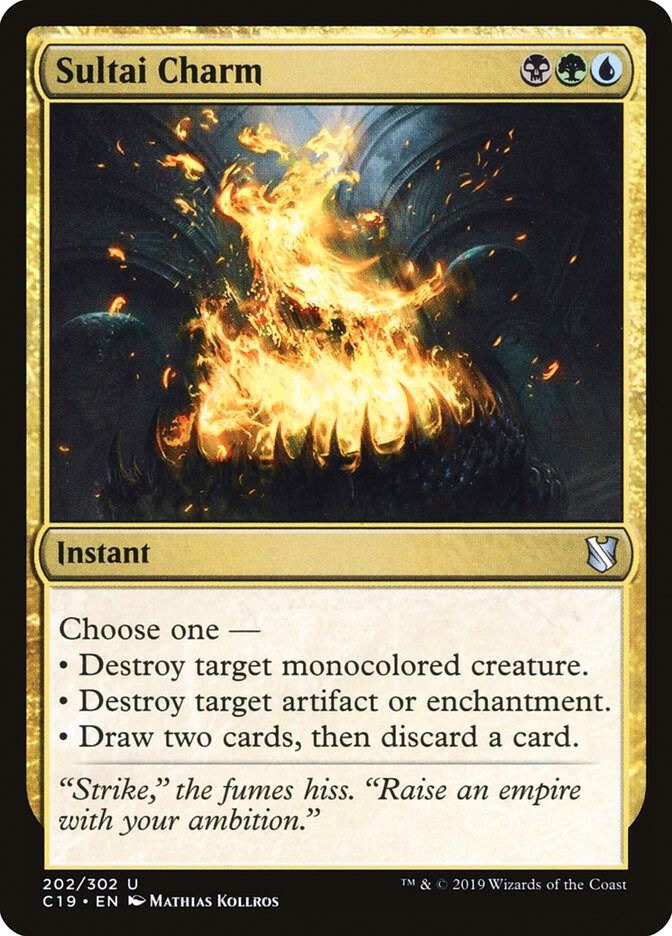 Sultai Charm 202 card