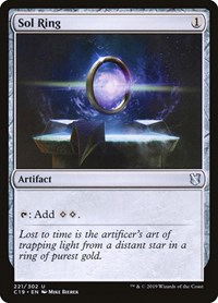 Sol Ring - Commander 2019 - Magic: The Gathering card