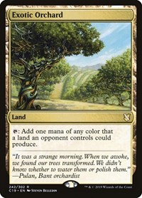 Exotic Orchard (Commander 2019)