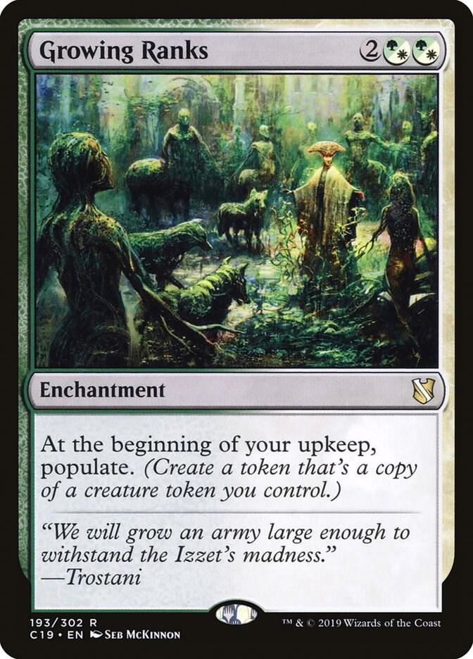 Growing Ranks 193 card