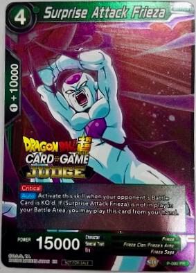 Surprise Attack Frieza #P-090 — Judge Promotion Cards