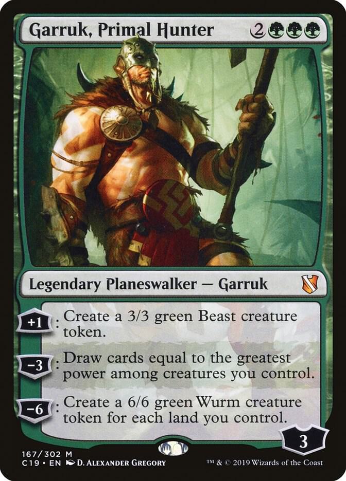 Garruk, Primal Hunter 167 card