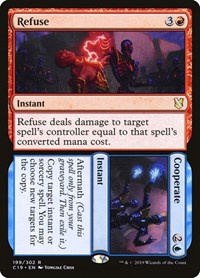 Refuse // Cooperate - Commander 2019 - Magic: The Gathering card