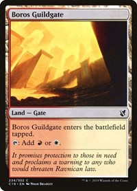 Boros Guildgate (Commander 2019)